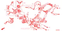 CADRE pour Honda BIZ 125 SOMENTE PEDAL DE PARTIDA 2011