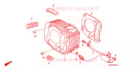 CYLINDRE pour Honda BIZ 125 SOMENTE PEDAL DE PARTIDA 2011