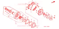 EMBRAYAGE UNIDIRECTIONNEL pour Honda BIZ 125 SOMENTE PEDAL DE PARTIDA 2011