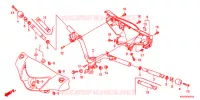 GUIDON   CARENAGE pour Honda BIZ 125 SOMENTE PEDAL DE PARTIDA 2011