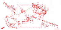 GUIDON   CARENAGE pour Honda BIZ 125 PARTIDA ELETRICA, RODAS RAIADAS 2012