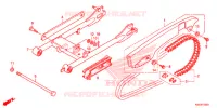 BRAS OSCILLANT pour Honda BIZ 125 PARTIDA ELETRICA, RODAS FUNDIDAS 2014