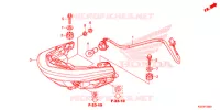 FEU ARRIERE pour Honda BIZ 125 PARTIDA ELETRICA, RODAS FUNDIDAS 2016