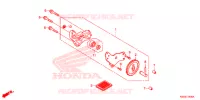 POMPE A HUILE pour Honda BIZ 125 PARTIDA ELETRICA, RODAS FUNDIDAS 2016