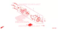 POMPE A HUILE pour Honda BIZ 125 PARTIDA ELETRICA, RODAS RAIADAS 2015