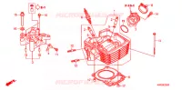 CULASSE pour Honda CG 125 CARGO KICK 2011