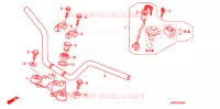 GUIDON   TE DE FOURCHE pour Honda CG 125 CARGO KICK 2011