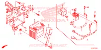 BATTERIE pour Honda CG 125 FAN PARTIDA ELETRICA 2015