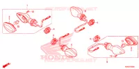 CLIGNOTANT pour Honda CG 125 FAN PARTIDA ELETRICA 2015
