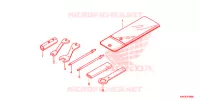 OUTIL pour Honda CG 125 FAN PARTIDA ELETRICA 2015