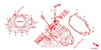 CARTER MOTEUR DROIT pour Honda CG 150 FAN PARTIDA ELETRICA, DISCO DE FREIO ANTES 2014