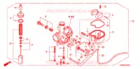 CARBURATEUR pour Honda CG 150 TITAN KICK 2008