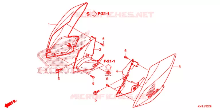 OUIES DE RADIATEUR Honda MOTO 160 CG 2021  CG160CESL