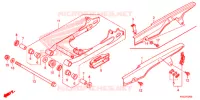 BRAS OSCILLANT pour Honda CG 160 TITAN 2018
