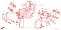 LEVIER DE GUIDON   CABLE   COMMODO pour Honda CG 160 START 2019