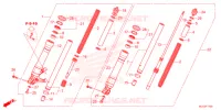 FOURCHE pour Honda REBEL 1100 2022