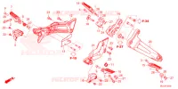 REPOSE PIED pour Honda REBEL 1100 2022