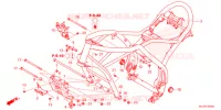 CADRE pour Honda REBEL 1100 2022