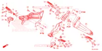 REPOSE PIED pour Honda REBEL 1100 DCT 2022