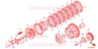 EMBRAYAGE pour Honda NC 750 X ABS SPECIAL 2016