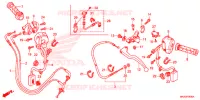 LEVIER DE GUIDON   CABLE   COMMODO pour Honda NC 750 X ABS 2016