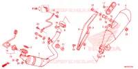 SILENCIEUX D'ECHAPPEMENT pour Honda NC 750 X ABS 2016