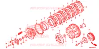 EMBRAYAGE pour Honda NC 750 X ABS 2018