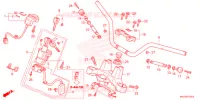 GUIDON   TE DE FOURCHE pour Honda NC 750 X ABS 2018