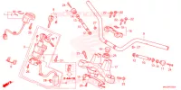 GUIDON   TE DE FOURCHE pour Honda NC 750 X ABS 2017