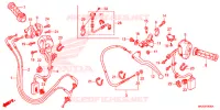 LEVIER DE GUIDON   CABLE   COMMODO pour Honda NC 750 X ABS 2017