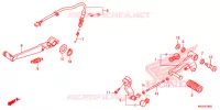 PEDALE pour Honda NC 750 X ABS 2017