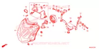 PHARE pour Honda NC 750 X ABS 2017