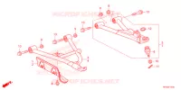 TRIANGLES AVANT pour Honda FOURTRAX 420 RANCHER 4X4 DCT EPS 2022