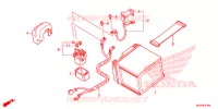 BATTERIE pour Honda CBR 1000 RR FIREBLADE 2012
