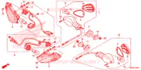 CLIGNOTANT pour Honda CBR 1000 RR FIREBLADE 2012