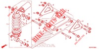 COUSSIN ARRIERE (CBR1000RR/RA) pour Honda CBR 1000 RR FIREBLADE 2012