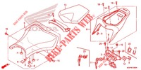 SIEGE (CBR1000RR/RA) pour Honda CBR 1000 RR FIREBLADE 2012
