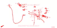 LEVIER DE GUIDON   CABLE   COMMODO pour Honda SH MODE 125 2023