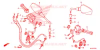 COMMODO   LEVIER   CABLE pour Honda NC 700 X ABS DCT 2012