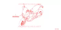 AUTOCOLLANTS pour Honda X ADV 750 L 2023