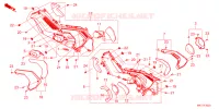 COUVERCLES LATERAUX pour Honda X ADV 750 L 2023