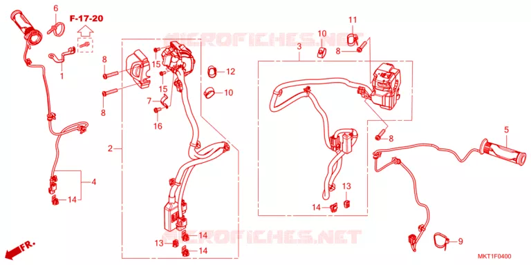 COMMODOS - POIGNEES Honda MOTO 750 ADV 2023  ADV750LN
