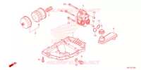 CARTER   POMPE   FILTRE A HUILE pour Honda X ADV 750 LOWER 2023
