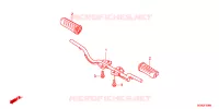 REPOSE PIED pour Honda SUPER CUB 50 PRO 2023