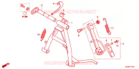 BEQUILLE pour Honda 50 CROSS CUB 2022
