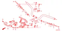 GUIDON pour Honda 50 CROSS CUB 2022