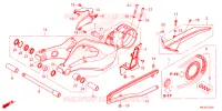 BRAS OSCILLANT pour Honda CB 1000 R BLACK EDITION 2022