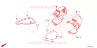 COUVERCLE LATERAL pour Honda CB 1000 R BLACK EDITION 2022