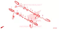 CLIGNOTANT pour Honda CB 500 F ABS 2022
