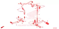 PEDALE pour Honda CB 500 F ABS 2022